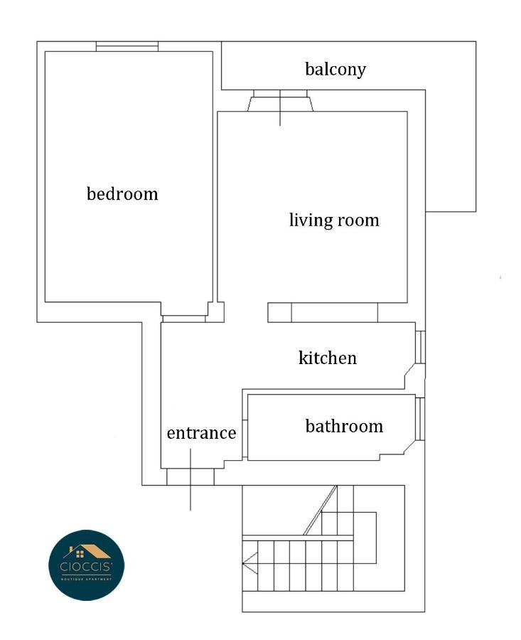 Cioccis Boutique Apartment Rom Exterior foto